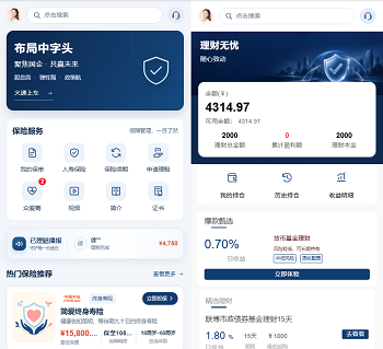开源vue最新保险资金盘源码,投资理财平台源码,众筹系统,保险平台源码